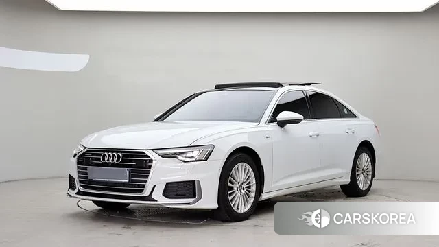 Audi A6 (C8) 2020 Белый из Кореи