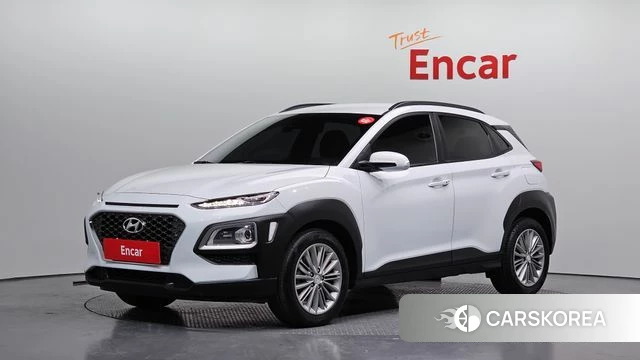 Hyundai Kona 2019 Белый из Кореи