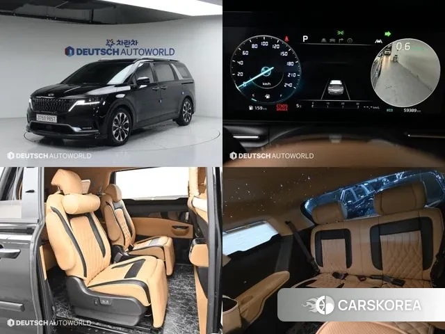 Kia Carnival 4th generation 2021 Черный из Кореи