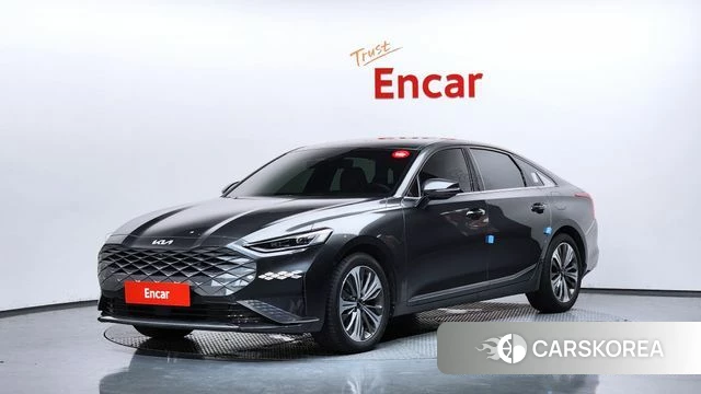 Kia K8 Hybrid 2023 Серый из Кореи