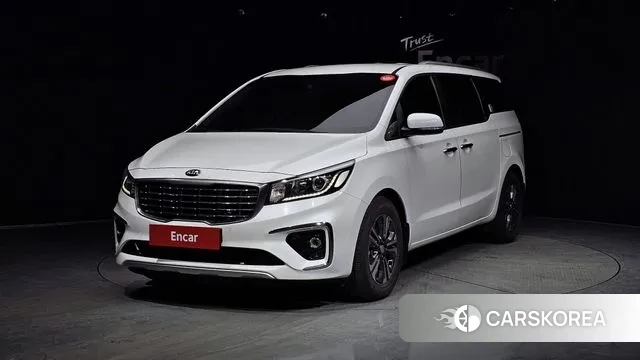 Kia The New Carnival 2019 Белый из Кореи