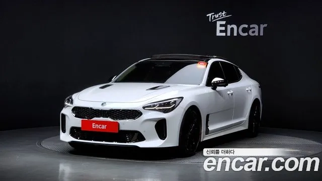 Kia Stinger Meister 2021 Белый из Кореи