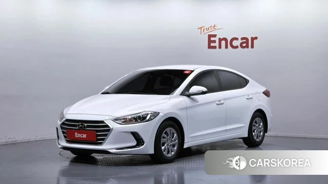 Hyundai Avante AD 2018 Белый из Кореи