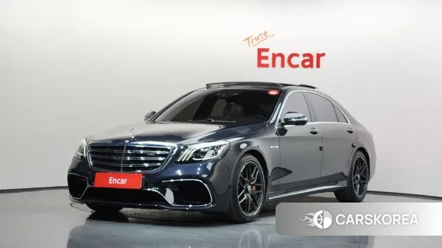 Mercedes-Benz S-Class W222 2018 Серый из Кореи