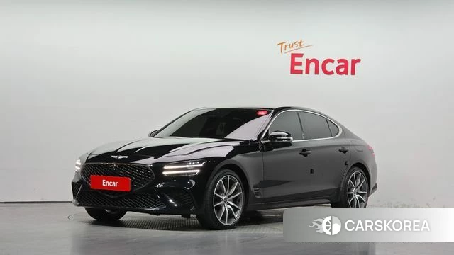 Genesis The New G70 2021 Черный из Кореи