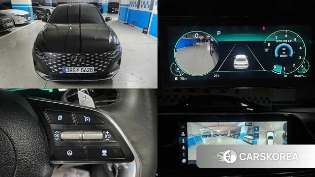 Hyundai The New Grandeur IG 2022 Черный из Кореи