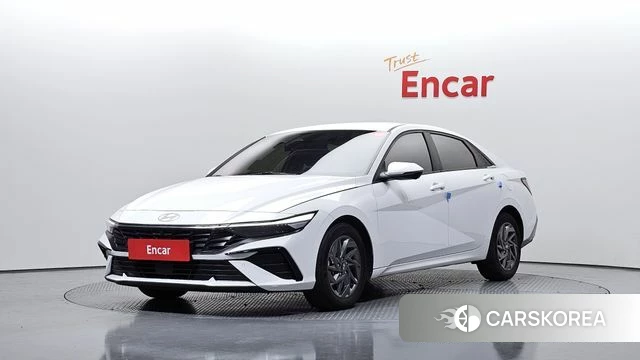 Hyundai The New Avante (CN7) 2023 Белый из Кореи