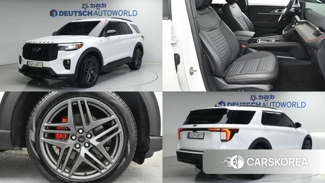 Ford Explorer 6th Generation 2025 Белый из Кореи