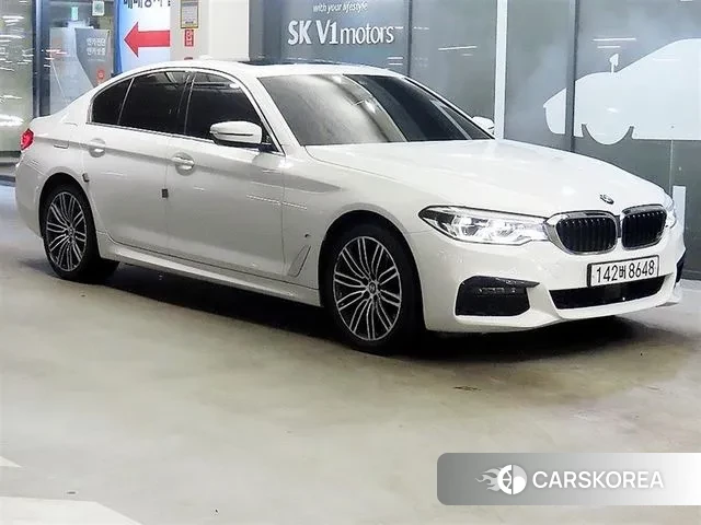 BMW 5 Series (G30) 2020 Белый из Кореи
