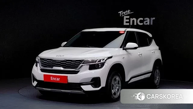 Kia Seltos 2021 Белый из Кореи