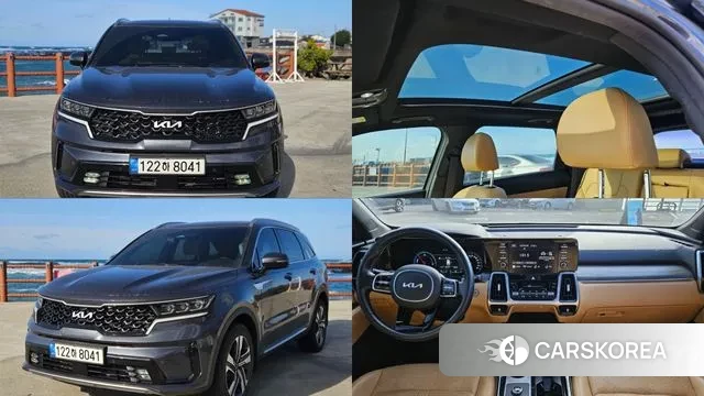 Kia Sorento 4th Generation 2021 Серый из Кореи