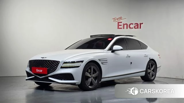Genesis G80 (RG3) 2021 Белый из Кореи
