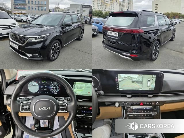 Kia Carnival 4th generation 2023 Черный из Кореи