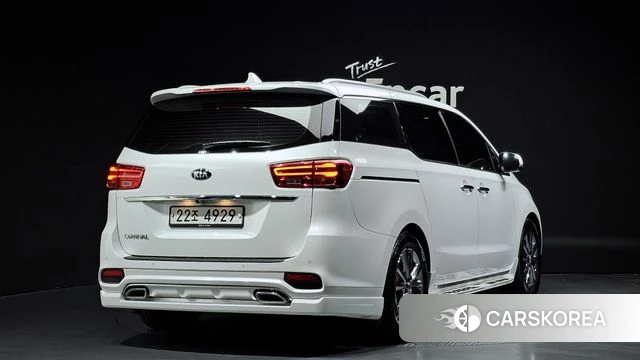 Kia The New Carnival 2019 Белый из Кореи