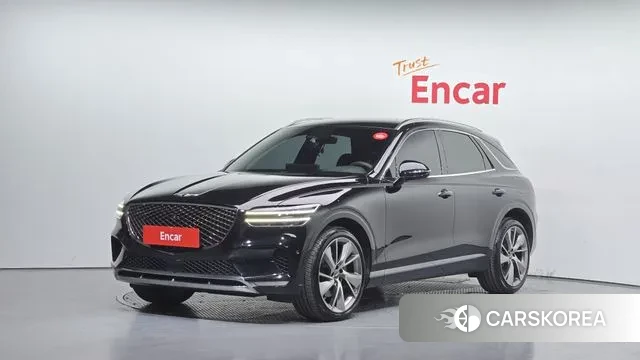 Genesis GV70 2021 Черный из Кореи