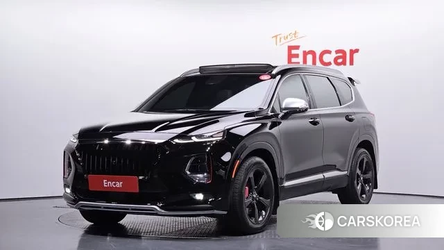 Hyundai Santa Fe TM 2019 Черный из Кореи