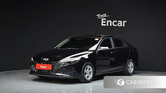 Hyundai Avante (CN7) 2020 Черный из Кореи