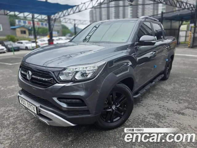 Ssangyong All New Rexton 2021 Серебристо-серый из Кореи