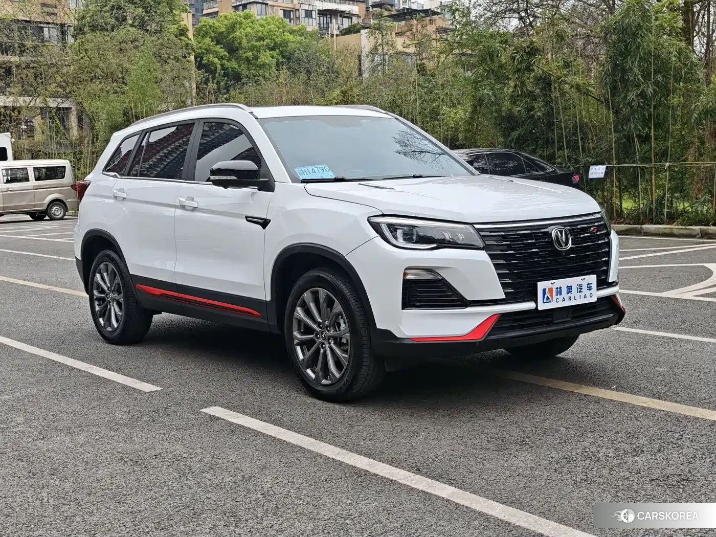 Chang'an Changan CS75 2024 Белый из Китая