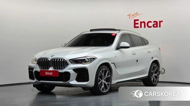 BMW X6 (G06) 2022 Белый из Кореи