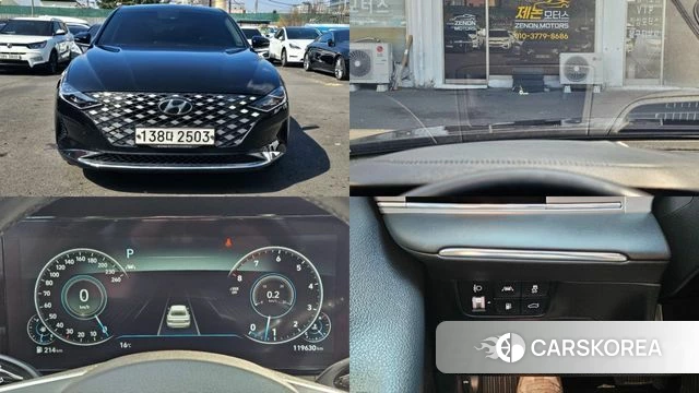 Hyundai The New Grandeur IG 2020 Черный из Кореи