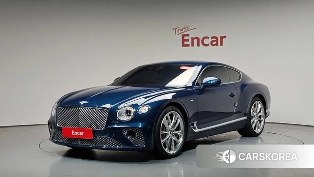 Bentley Continental GT 3rd Generation 2022 Синий из Кореи