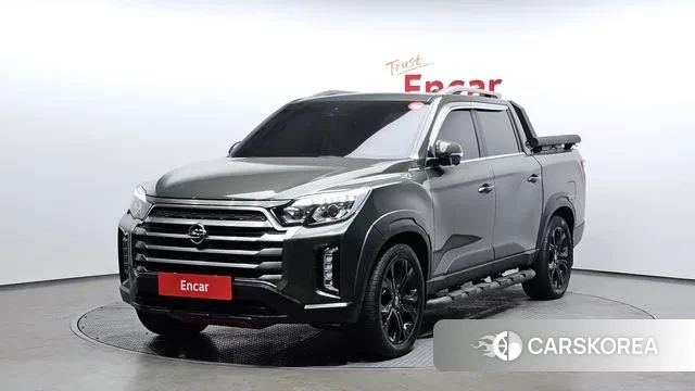 Ssangyong The New Rexton Sport 2021 Зеленый из Кореи