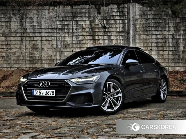 Audi A7 (4K) 2020 Серый из Кореи