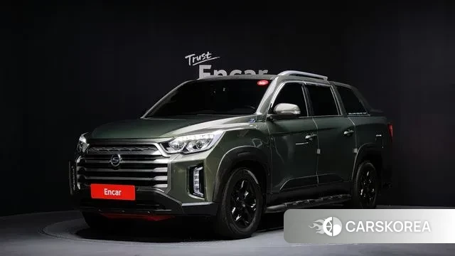 Ssangyong The New Rexton Sport 2022 Темно-зеленый из Кореи