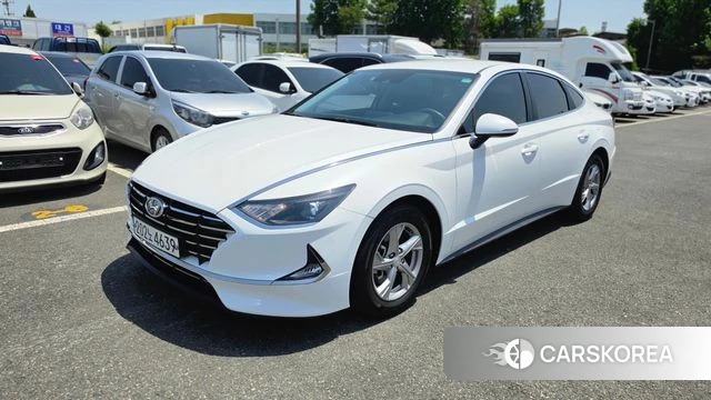 Hyundai Sonata (DN8) 2021 Белый из Кореи