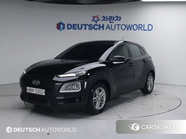 Hyundai Kona 2018 Черный из Кореи