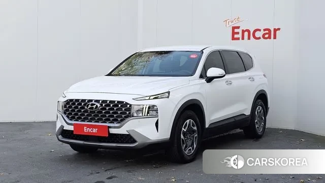 Hyundai The New Santa Fe 2022 Белый из Кореи