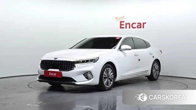 Kia K7 Premier Hybrid 2021 Белый из Кореи