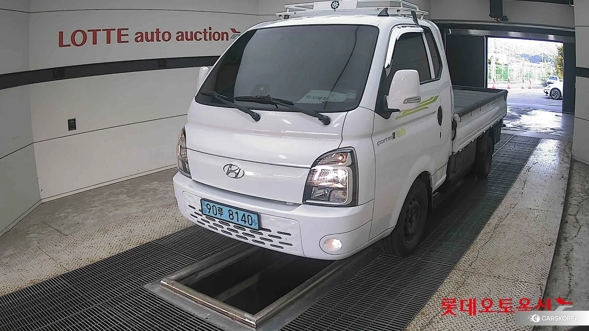 Hyundai Porter II electric 2022 Белый из Кореи