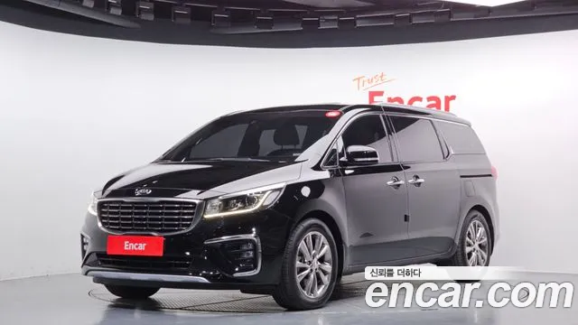 Kia The New Carnival 2019 Черный из Кореи