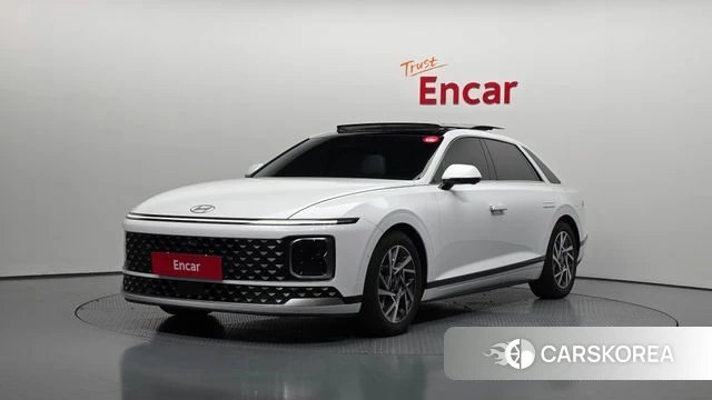 Hyundai Grandeur (GN7) 2024 Белый из Кореи