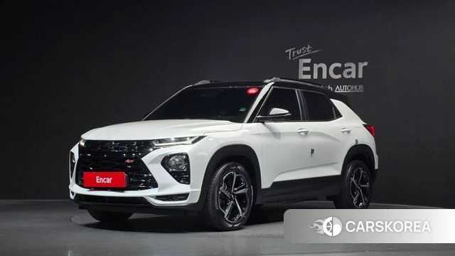 Chevrolet (GM Daewoo) Trailblazer 2022 Белый из Кореи