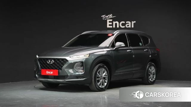 Hyundai Santa Fe TM 2018 Серый из Кореи