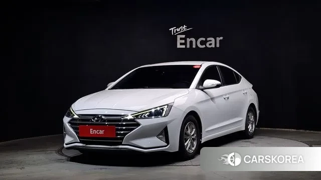 Hyundai The New Avante AD 2019 Белый из Кореи
