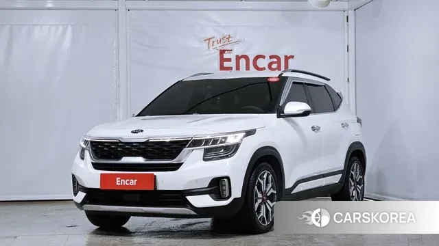 Kia Seltos 2020 Белый из Кореи