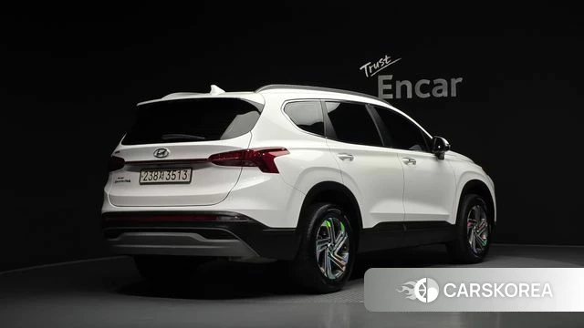 Hyundai The New Santa Fe 2023 Белый из Кореи