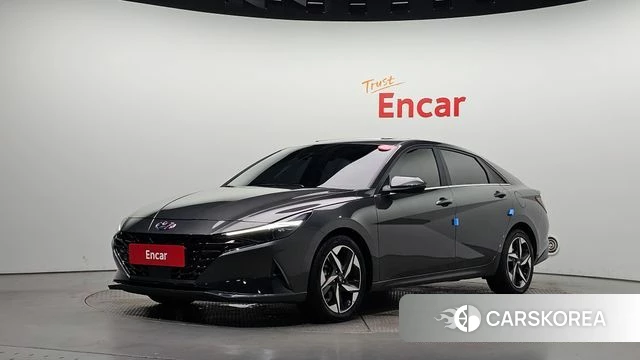 Hyundai Avante (CN7) 2020 Серебристо-серый из Кореи