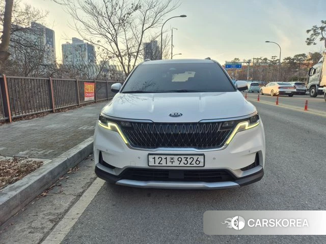 Kia Carnival 4th generation 2021 Белый из Кореи