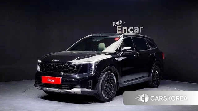 Kia The New Sorento 4th Generation 2024 Черный из Кореи
