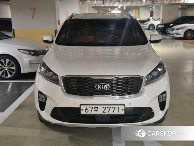 Kia The New Sorento 2019 Белый из Кореи