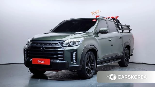 Ssangyong The New Rexton Sports Cannes 2022 Зеленый из Кореи