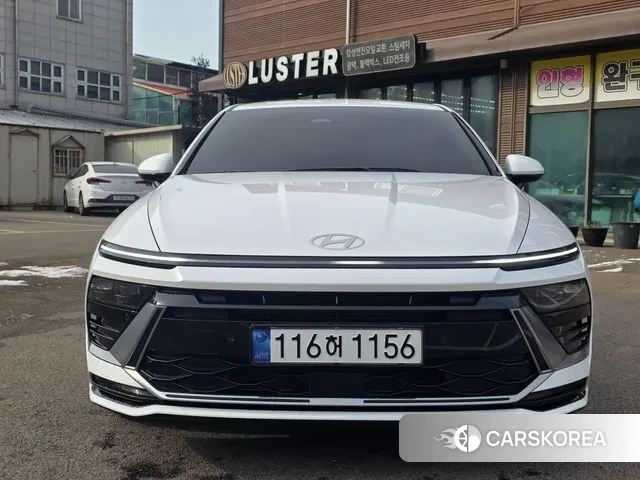 Hyundai Sonata D Edge (DN8) 2024 Белый из Кореи