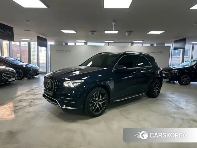 Mercedes-Benz GLE-Class W167 2021 Синий из Кореи