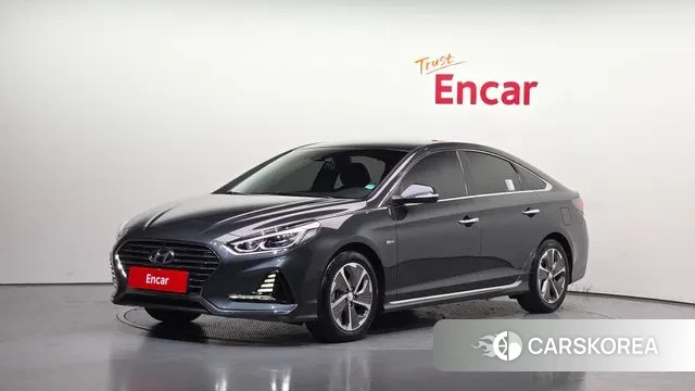 Hyundai Sonata New Rise Hybrid 2018 Серый из Кореи