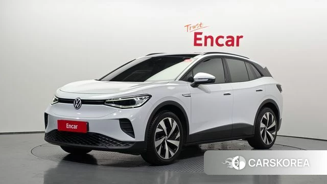 Volkswagen ID.4 2023 Белый из Кореи
